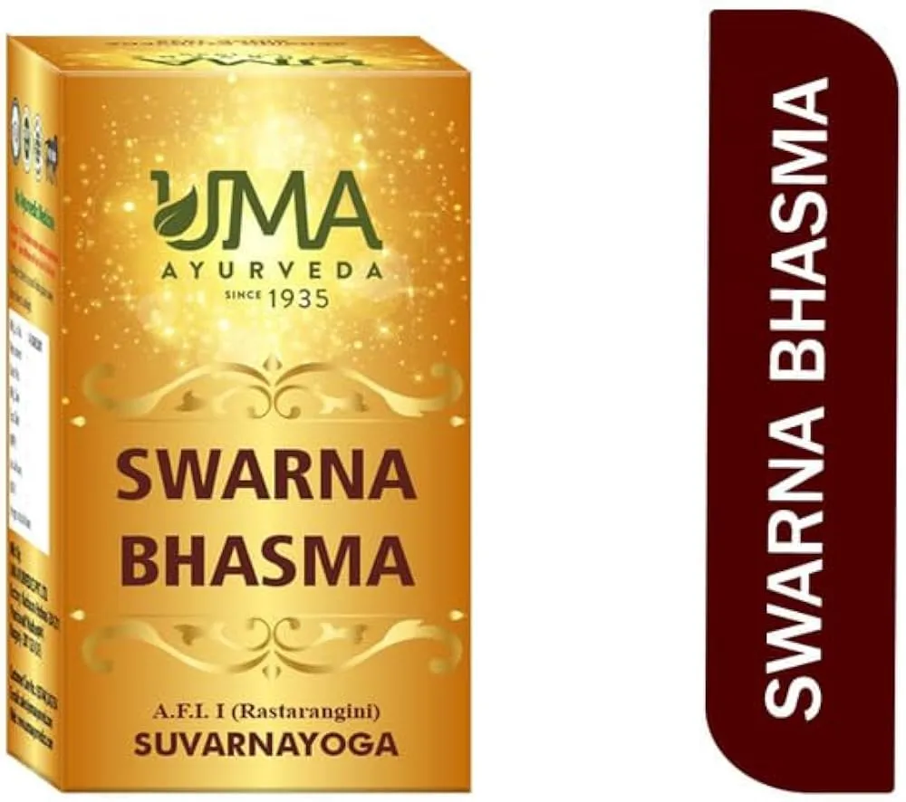 Swarna Bhasma - SKM SIDDHA AND AYURVEDA - 500 mg