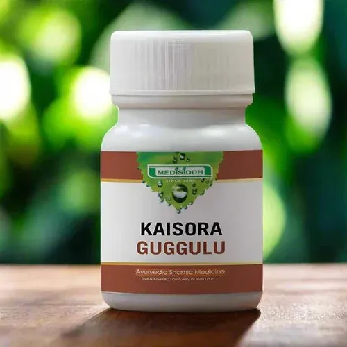 Kaisora Guggulu - SKM SIDDHA AND AYURVEDA - 50 nos (500 mgm)