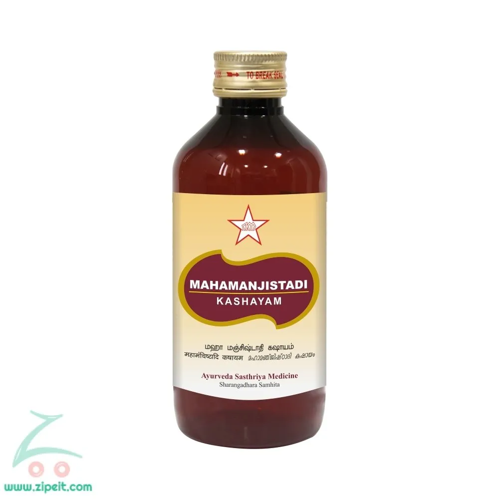 Mahamanjishtadi Kashayam - 200ml - SKM SIDDHA AND AYURVEDA
