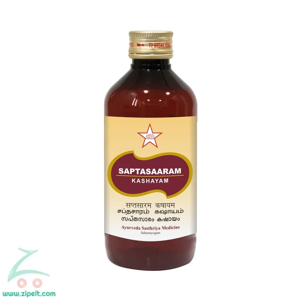 Saptasaram Kashayam - 200ml - SKM SIDDHA AND AYURVEDA