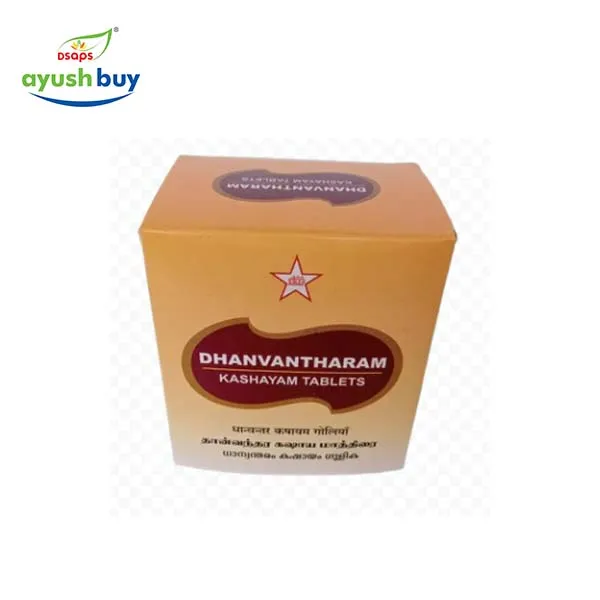 Dhanwantharam Kashayam Tablet - SKM SIDDHA AND AYURVEDA - 100 nos (1gm)