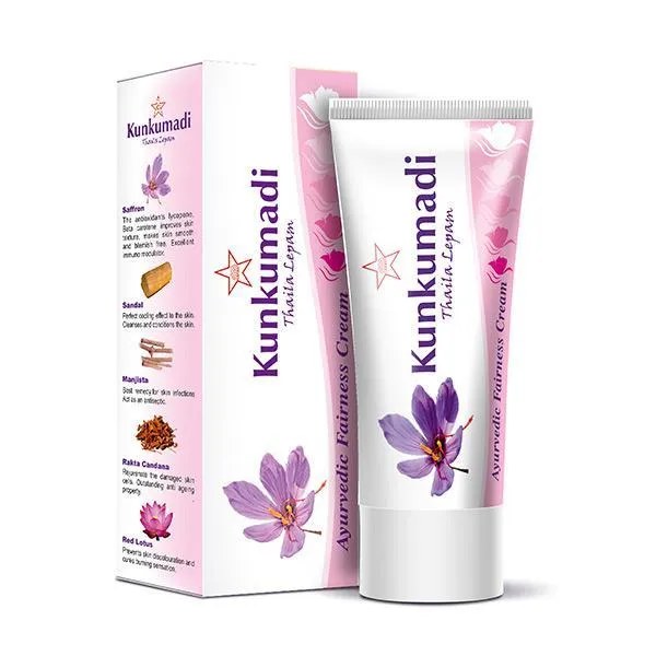 Kunkumadi Taila Lepam - SKM SIDDHA AND AYURVEDA - 35 gm