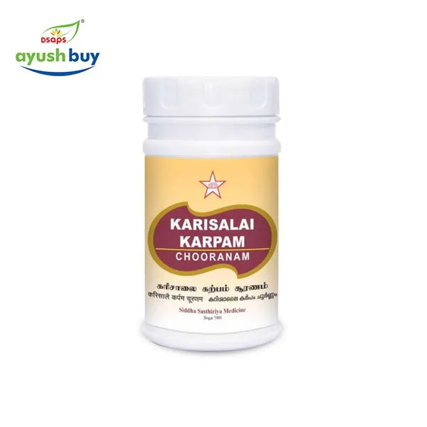 Karisaalai Karpa Chooranam 100 gms -- SKM SIDDHA AND AYURVEDA