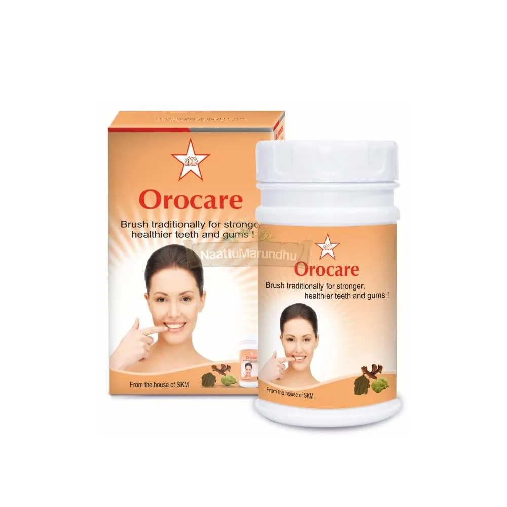 SKM Orocare(New Thantha Chooranam) 50 gms -- SKM SIDDHA AND AYURVEDA