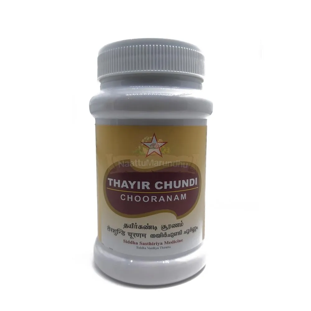 Thayirchundi Chooranam 100 gms-- SKM SIDDHA AND AYURVEDA