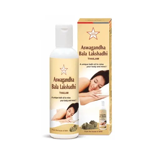 Aswagandhabalalakshadi Thailam -- SKM SIDDHA AND AYURVEDA - 100 ml