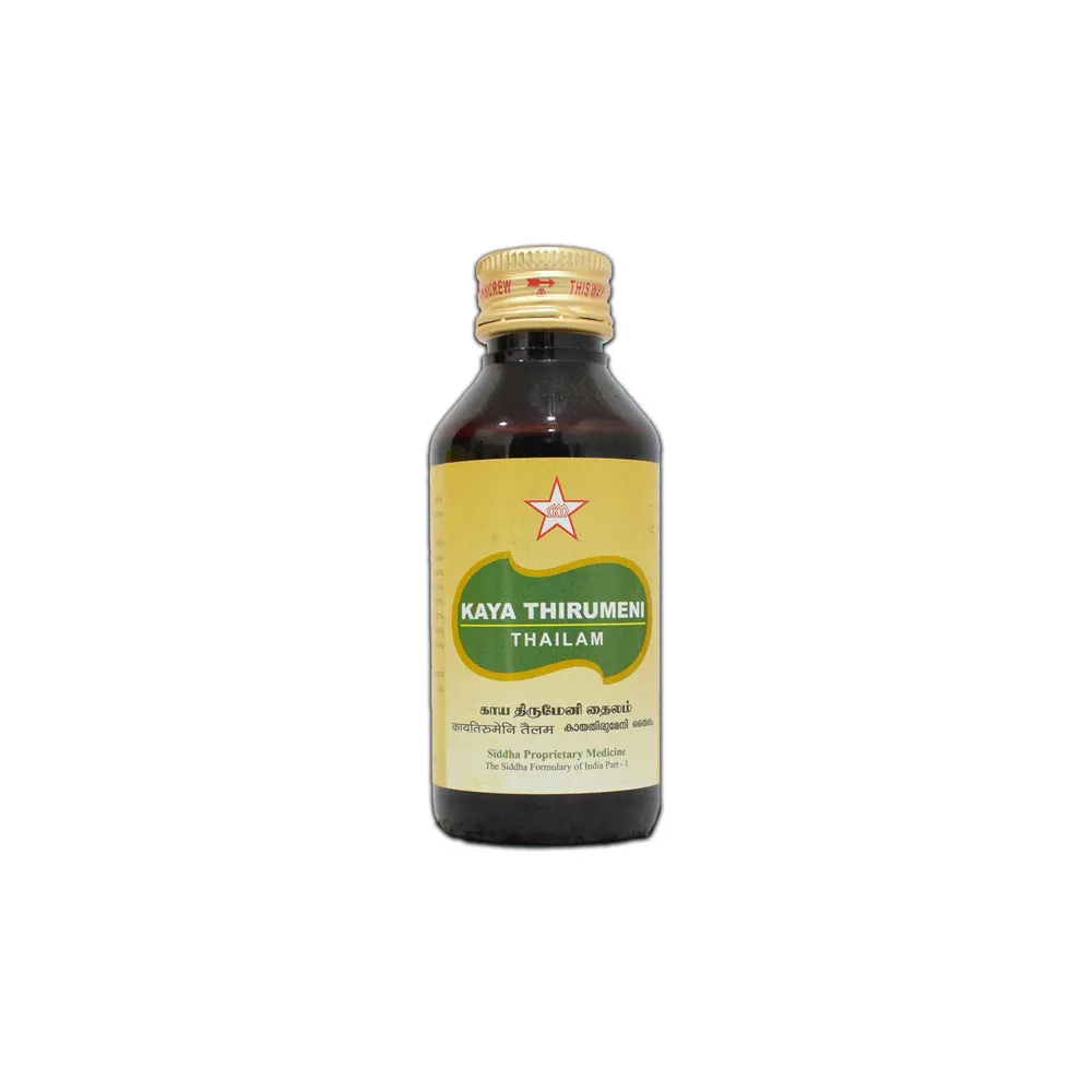Kayathirumeni Thailam -- SKM SIDDHA AND AYURVEDA - 500 ml