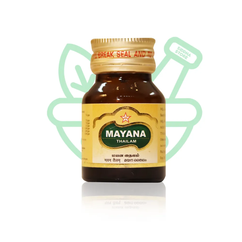 Mayana Thailam 30 ml -- SKM SIDDHA AND AYURVEDA