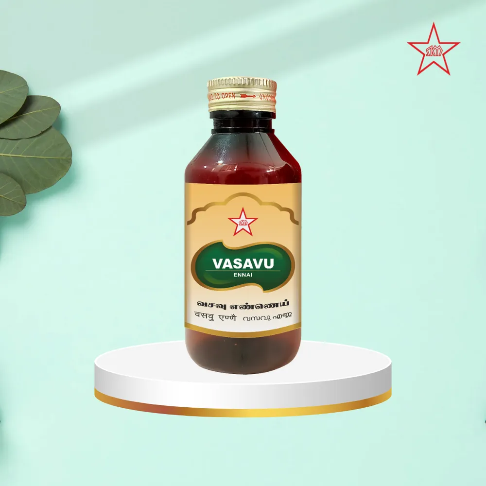 Vasavu Ennai -- SKM SIDDHA AND AYURVEDA - 500 ml