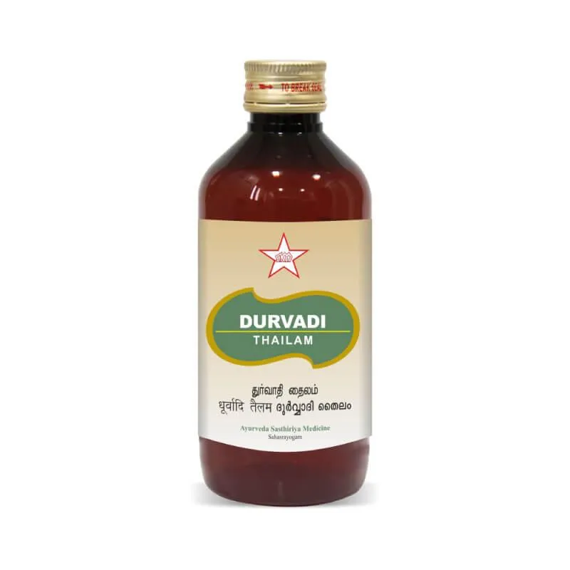Durvadi Thailam - SKM SIDDHA AND AYURVEDA - 200 ml