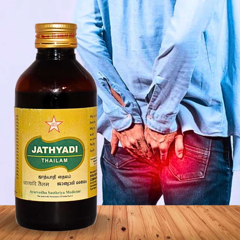 Jathyadi Thailam - SKM SIDDHA AND AYURVEDA - 450 ml