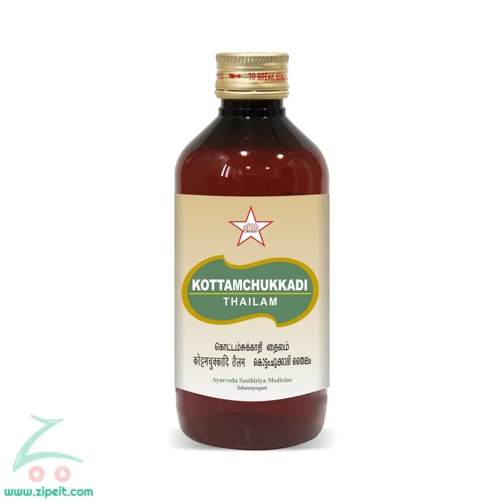 Kottamchukkadi Thailam - SKM SIDDHA AND AYURVEDA - 200 ml