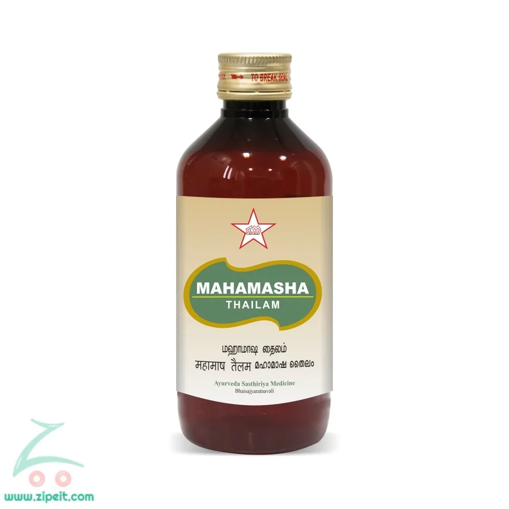 Mahamasha Thailam - SKM SIDDHA AND AYURVEDA - 100 ml
