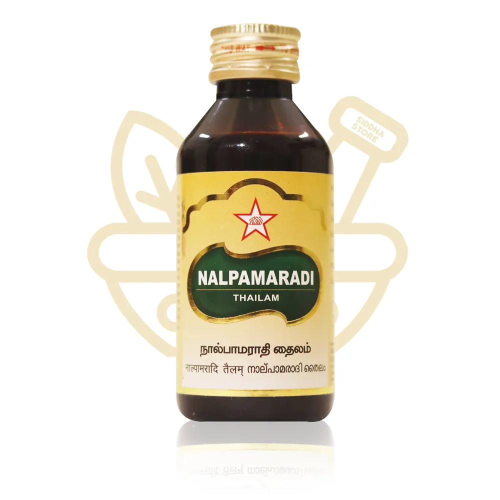 Nalpamaradi Thailam - SKM SIDDHA AND AYURVEDA - 100 ml