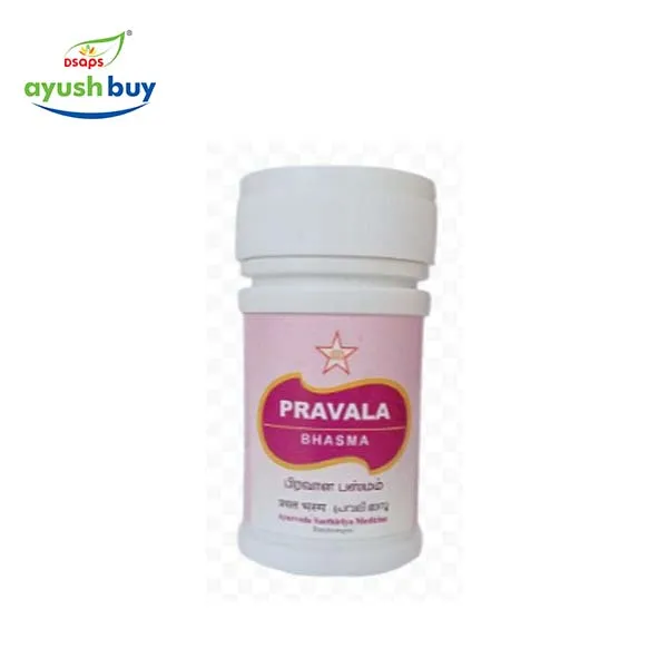 Pravala Bhasma Tablets - SKM SIDDHA AND AYURVEDA - 60 Nos