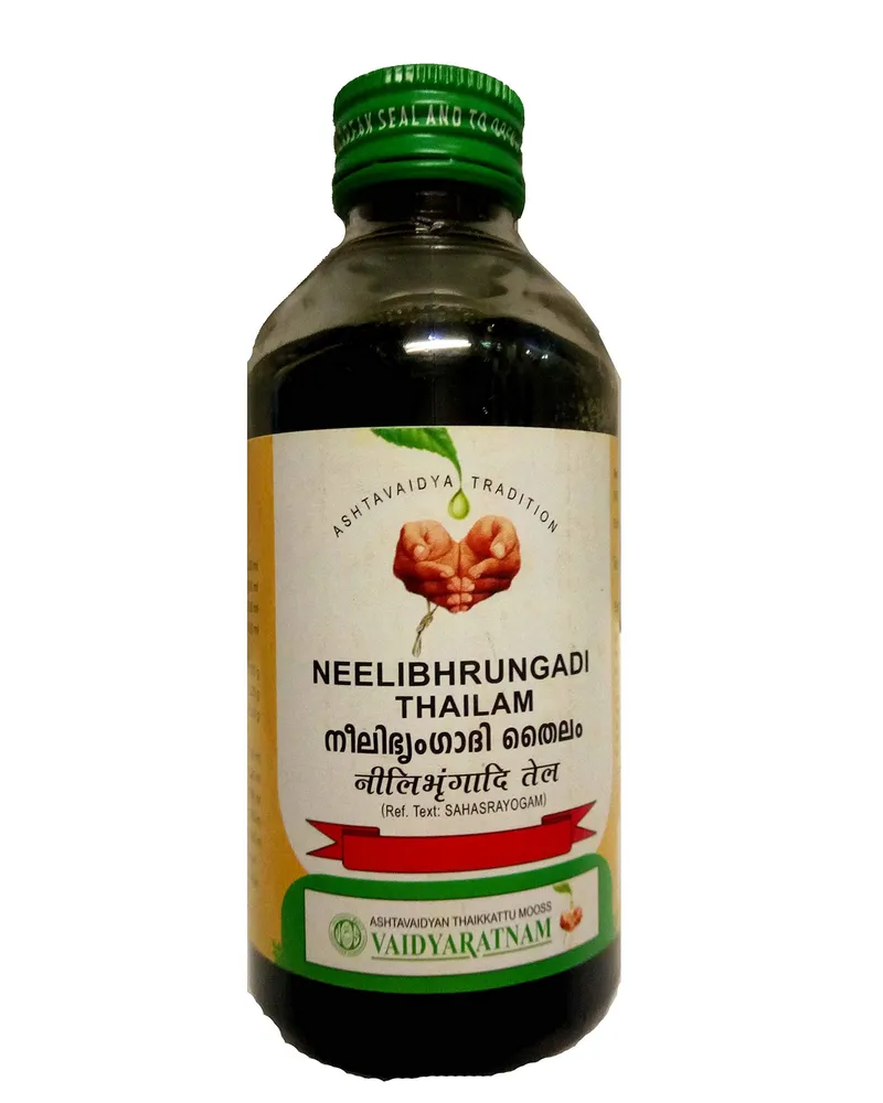 Neelibhrungadi Thailam - 200 ML - Vaidyaratnam - 200ML