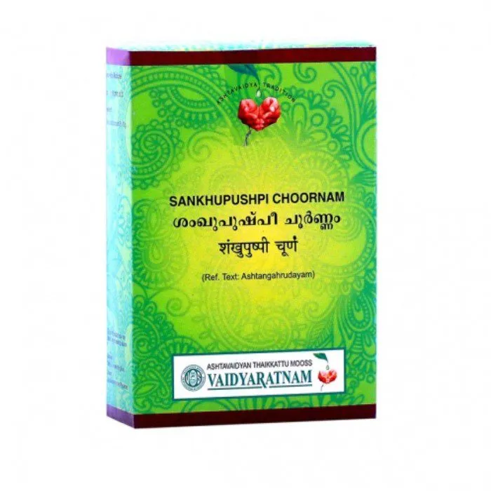 Sankhupushpi Choornam - 50GM - Vaidyaratnam