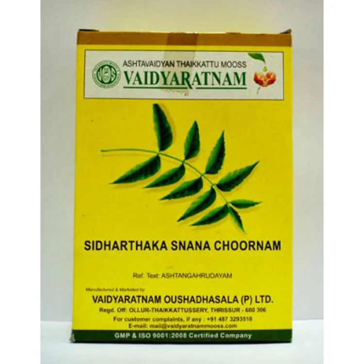 Sidharthaka Snana Choornam - Vaidyaratnam Ayurveda -100GM