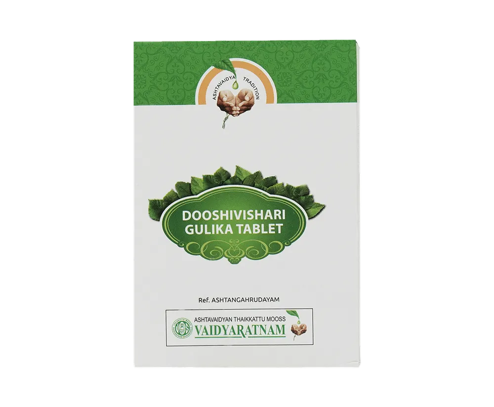 Dooshivishari Gulika Tablet - 100 Nos - Vaidyaratnam
