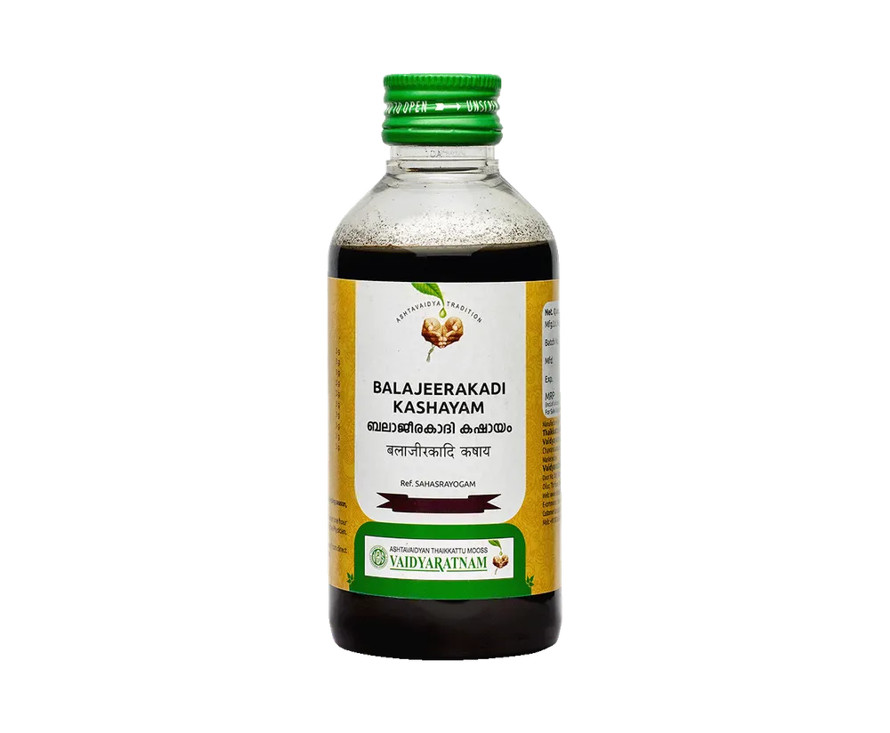 Balajeerakadi Kashayam - 200ML - Vaidyaratnam