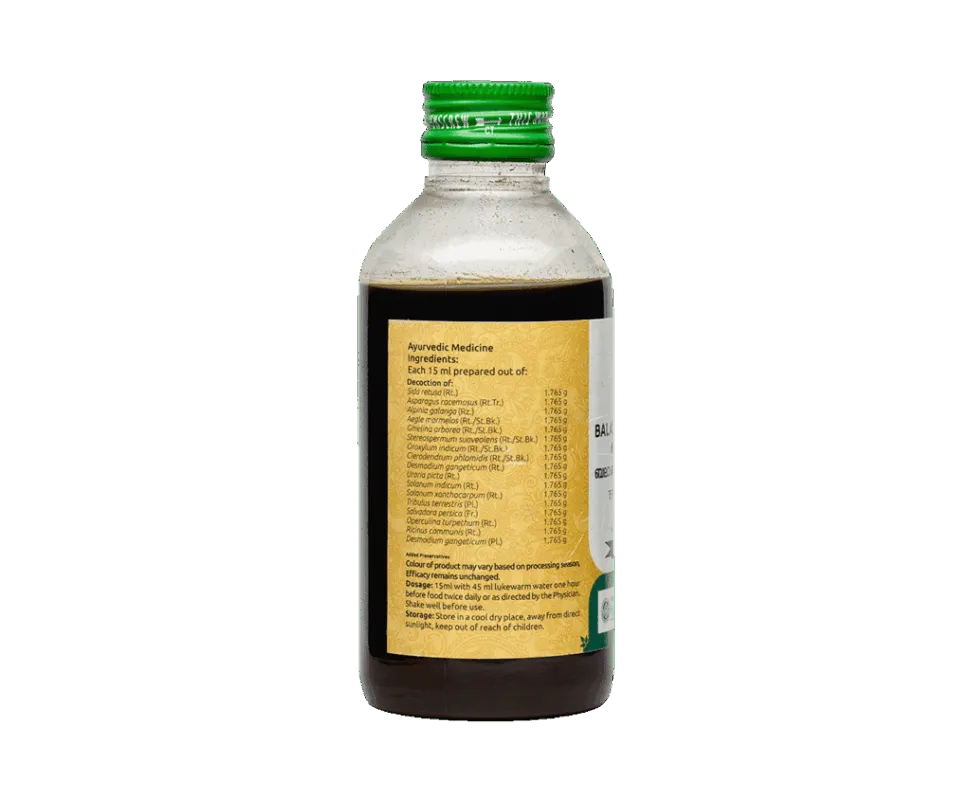 Balasathavaryadi Kashayam - 200ML - Vaidyaratnam