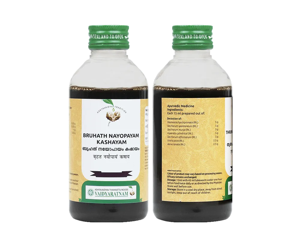 Bruhath Nayopayam Kashayam - 200ML - Vaidyaratnam