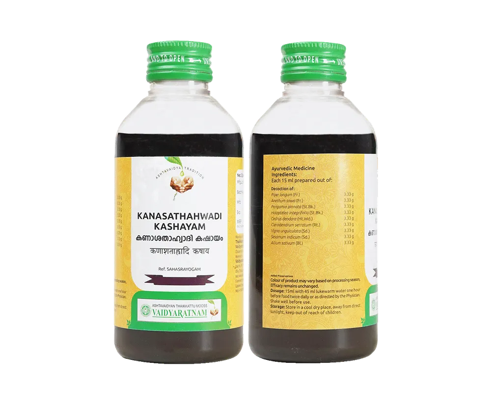 Kanasathahwadi Kashayam - 200ML - Vaidyaratnam