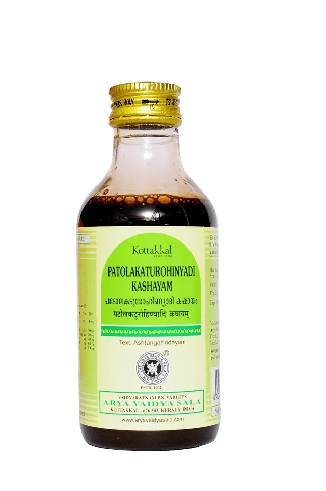 Patoladi Kashayam (Patolakaturohinyadi Kashayam) - 200ML - Vaidyaratnam