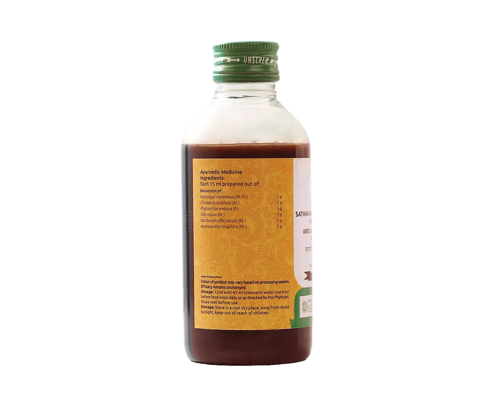 Sathavareechinnaruhadi Kashayam - 200ML - Vaidyaratnam