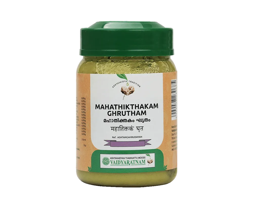 Mahathikthakam Ghrutham - Vaidyaratnam - 150GM