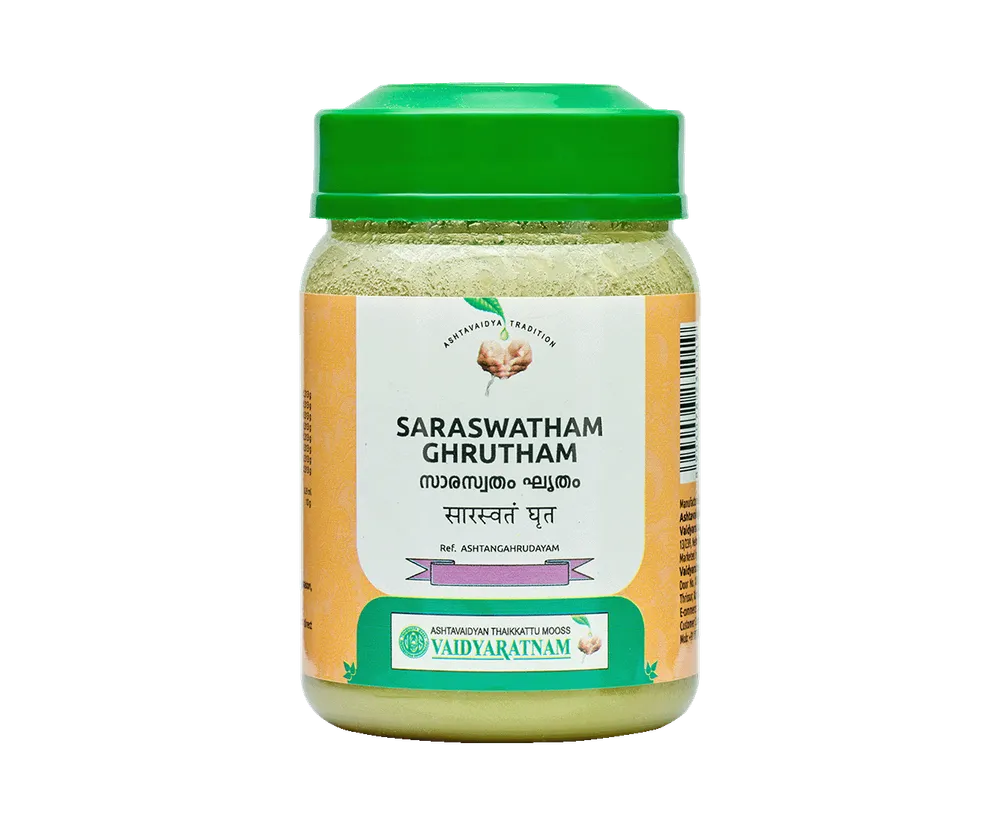 Saraswatham Ghrutham - 150GM - Vaidyaratnam