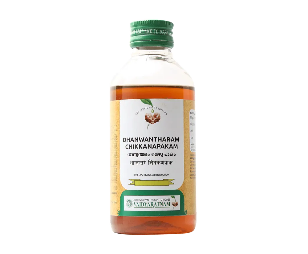 Dhanwantharam Chikkanapakam 200 ml - Vaidyaratnam - 5000ML