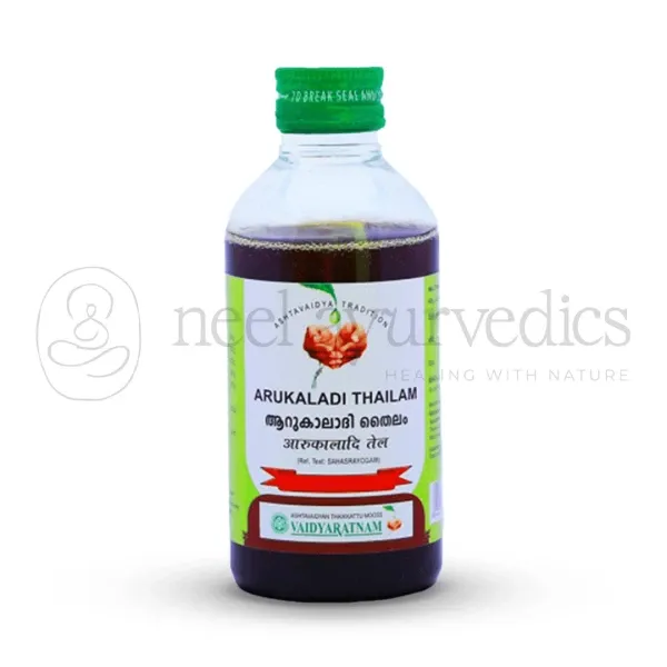 ARUKALADI THAILAM - 200ML - VAIDYARATNAM