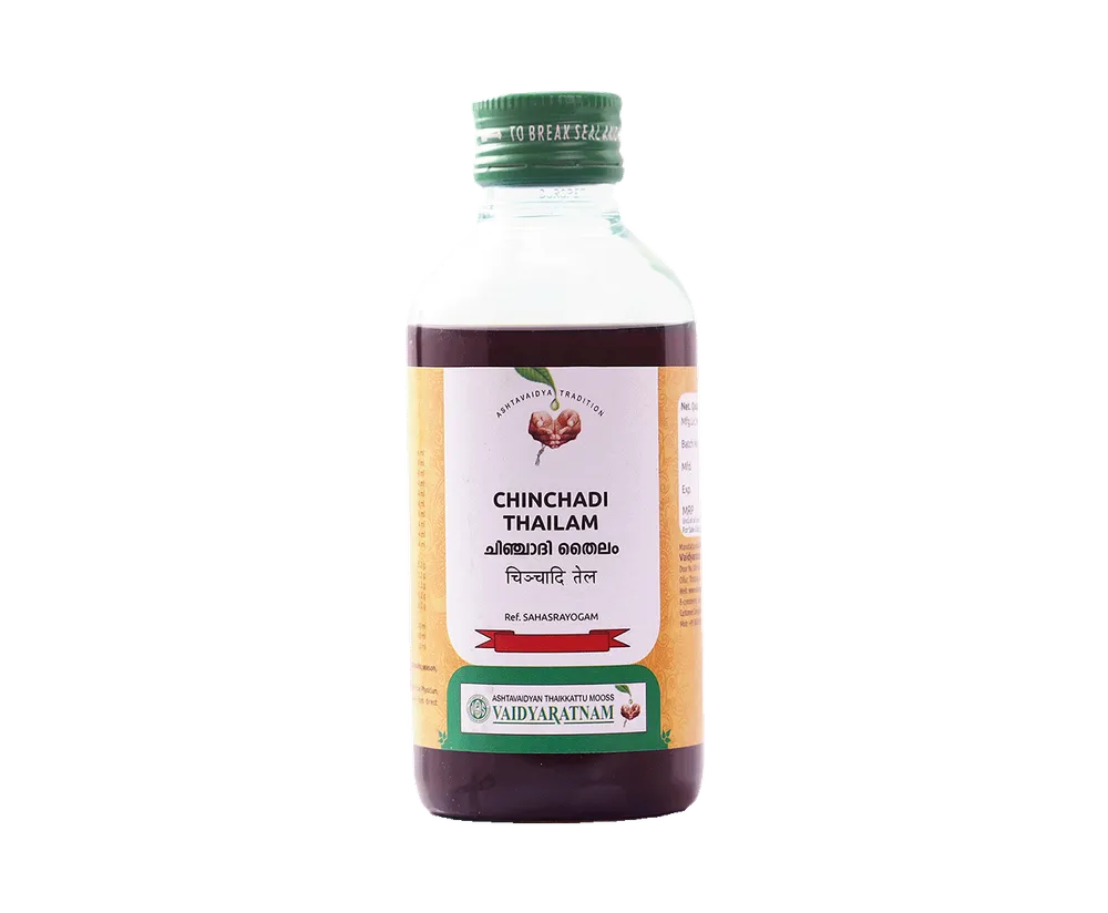 Chinchadi Thailam - 200ML - Vaidyaratnam - 200ML