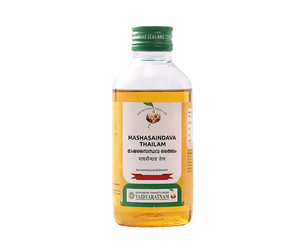 Mashasaindava Thailam - 200ML - Vaidyaratnam