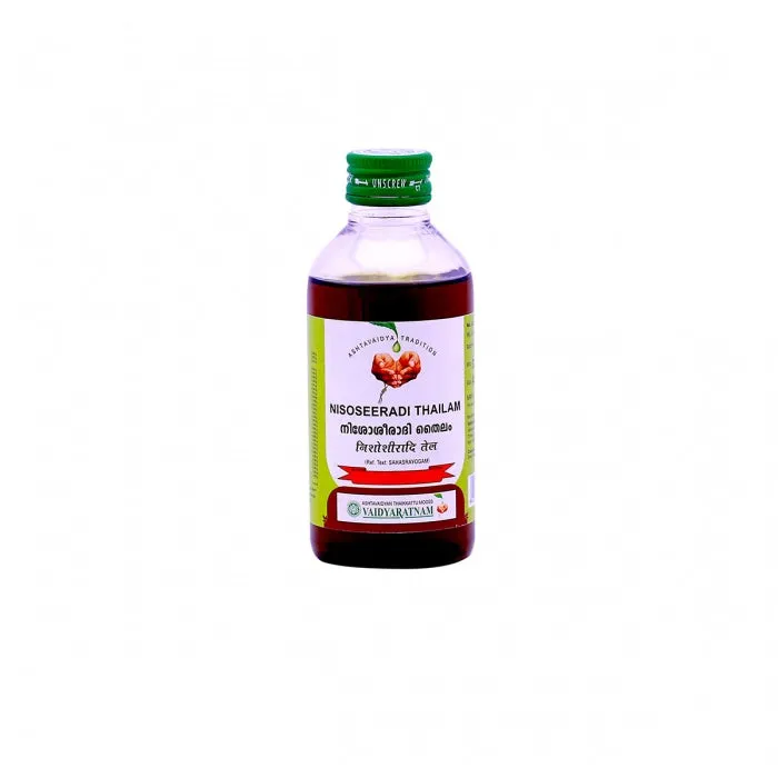 Nisoseeradi Thailam - 200ML - Vaidyaratnam