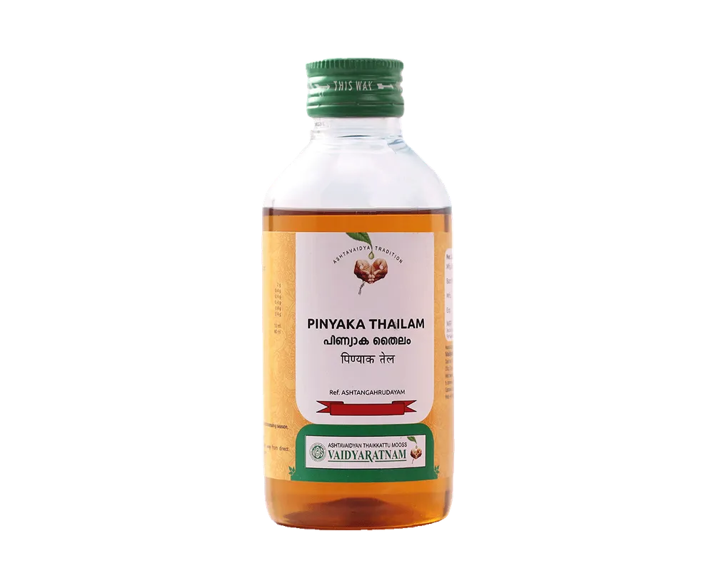 Pinnyaka Thailam - 200ML - Vaidyaratnam - 5000ML