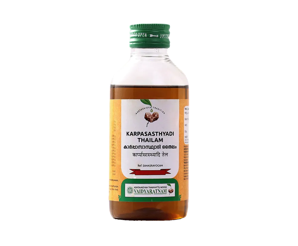 Asanavilwadi Kera Thailam - 200ML - Vaidyaratnam