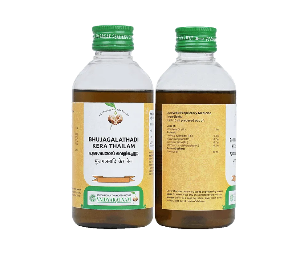 Bhujagalathadi Kera Thailam - 200ML - Vaidyaratnam