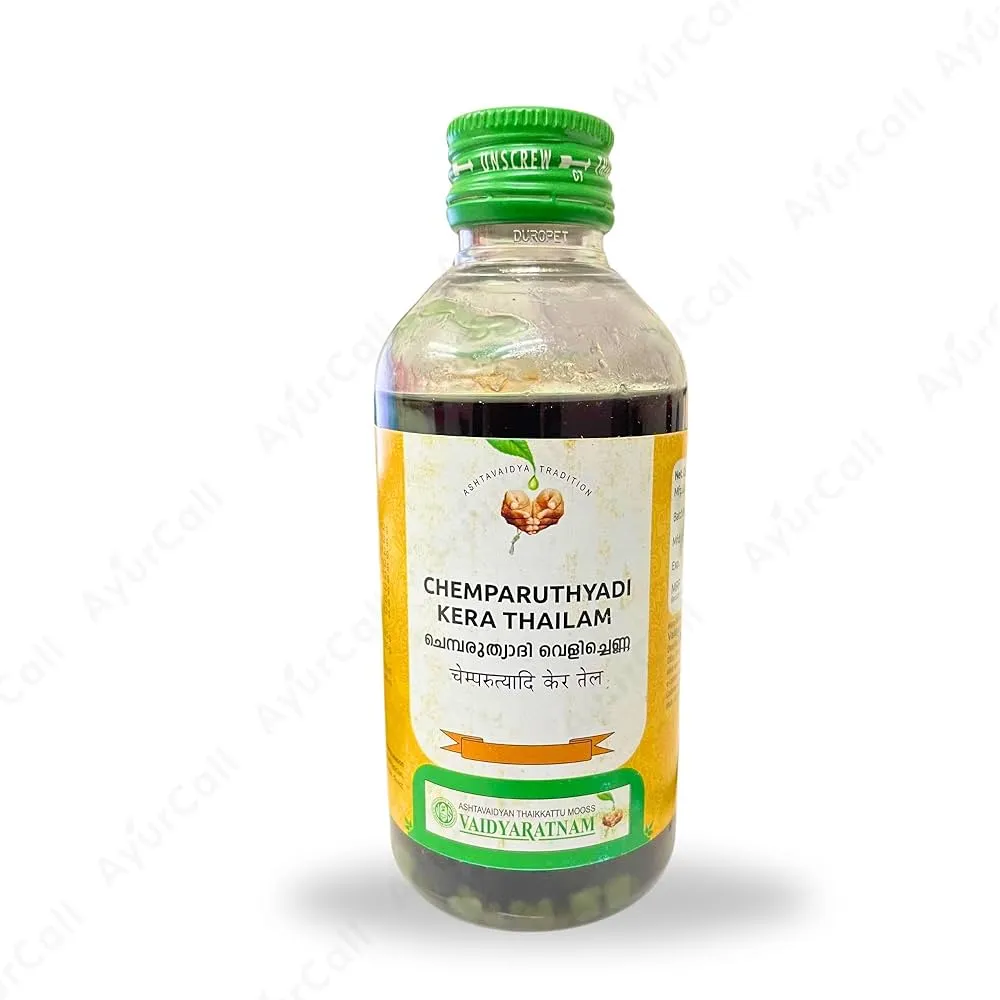 Chemparuthyadi Kera Thailam - Vaidyaratnam - 200ML - 200ML
