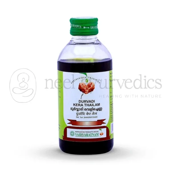 Durvadi Kera Thailam - 200ML - Vaidyaratnam