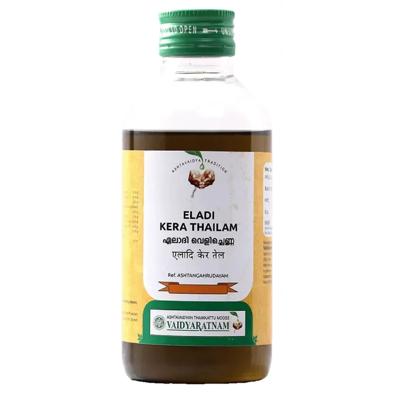 Eladi Kera Thailam - 200ML - Vaidyaratnam - 5000ML
