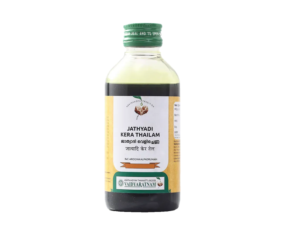 Jathyadi Kera Thailam - 200ML - Vaidyaratnam