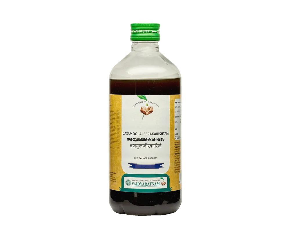 Dasamoolajeerakarishtam - 450ML - Vaidyaratnam