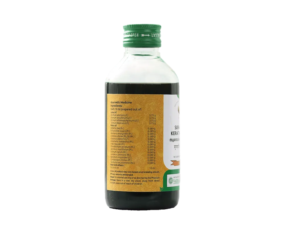 Surasadi Kera Thailam - 200ML - Vaidyaratnam
