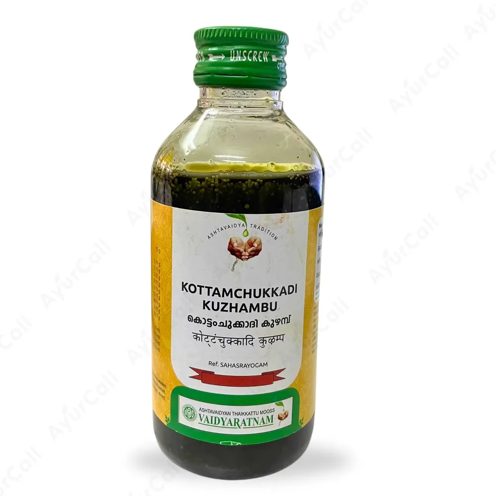 Kottamchukkadi Kuzhambu - 200ML - Vaidyaratnam - 5000ML