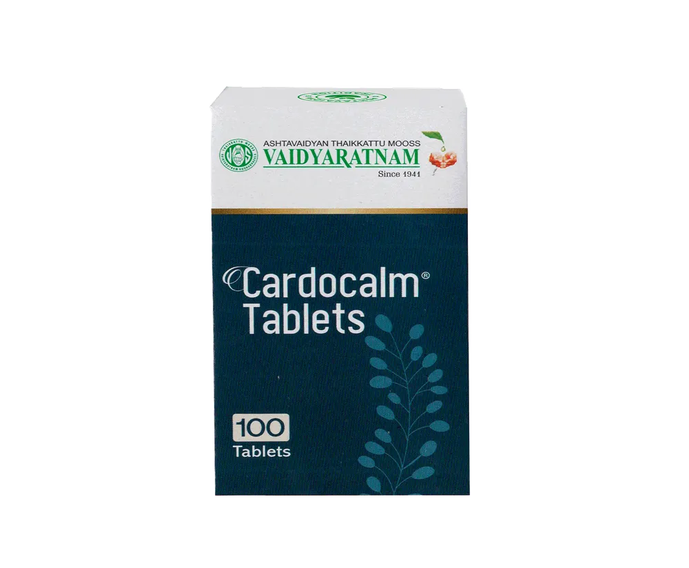 Cardocalm Tablet - 100 Nos - Vaidyaratnam
