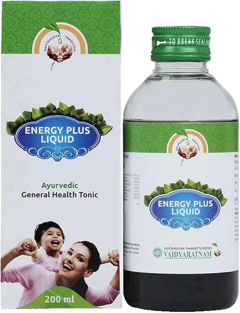 Energy Plus Liquid - 200ML - Vaidyaratnam
