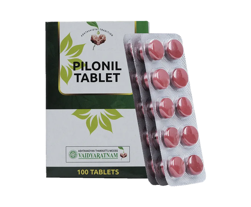 Pilonil Tablets - 100 Nos - Vaidyaratnam