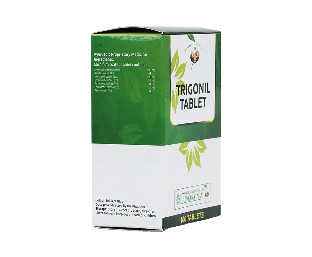Trigonil Tablets - 100 Nos - Vaidyaratnam